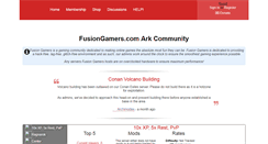 Desktop Screenshot of fusiongamers.com